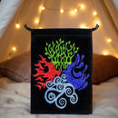 Embroidered Assorted Large Pouches - Fits Tarot Cards, Dragonfly and Inspiration Word tiles FB1799