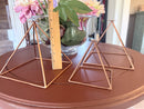 Copper Pyramids with Platform Top FB1660