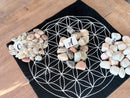 Tumbled Moonstone & Tumbled Peach Moonstone - Stone of Good Fortune, Protection & Love