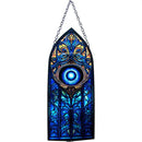 Glass Cathedral Shape Assorted Sun Catchers FB2888  🍃