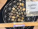Tumbled Leopardskin Jasper for animal bonding, vitality, and healing FB1293