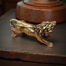 Brass Lion Mini Totem / Spirit Animal Figurine FB1775 🐅