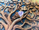 Violet Flame Opal (Morado Opal) Pocket Heart FB1258 🌸