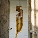 Bamboo Spiral Wind Chimes FB2203  🍃