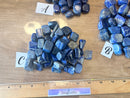 Tumbled Lapis Lazuli, cube like shapes - Stone of Awareness, Depression, Grief, Inner Power &Third Eye