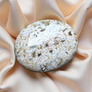 Ocean Jasper Flat Oval Hand Pebbles for joy, happiness and contentment FB1359 🧡