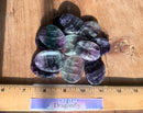 Rainbow Fluorite Oval Worry Stones FB1147 💦