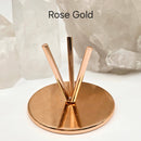 Metal Three Prong Stand - Crystal Display Stand - Rose Gold FB1206 💛🦋💛