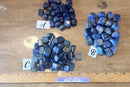 Tumbled Lapis Lazuli, cube like shapes - Stone of Awareness, Depression, Grief, Inner Power &Third Eye