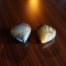 Golden Healer and Pyrite Heart FB3182 💛