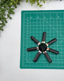 Energy Generator 7 point Black Tourmaline Chakras FB1191 🌳