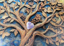 Violet Flame Opal (Morado Opal) Pocket Heart FB1258 🌸