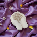Prayerful Hands, Chips, Tumbled stones holder, Gypsum FB1285 🌼