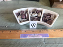 Tumbled Pink Tourmaline in White Quartz, A Quality