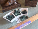 Tumbled  Dark Green Jade, Heart Chakra, Harmony
