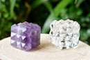 54 Pyramid Gemstone Cubes - Sacred Geometry FB2552 🕊️