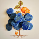 Lapis Lazuli Oval Disc shapes - Stone of Awareness, Depression, Grief, Inner Power & Third Eye FB1923 💙