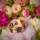 Copper Plus Twisted Style Adjustable Ring FB1891 🌿