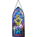 Glass Cathedral Shape Assorted Sun Catchers FB2888  🍃