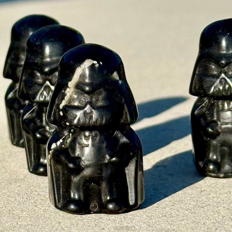Black Obsidian Darth Vader Carving FB3187 🦚