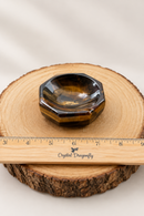 Gemstone Bowls, Thick Orange Calcite or Small Tiger Eye FB2691
