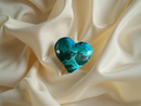 Chrysocolla Malachite Hearts from South Africa FB1298 🌱