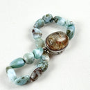 Garden Quartz Bracelets with Larimar or Blue Lace Agate FB3205 🧚