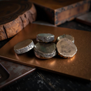 Pyrite Stalactite Mini Slabs for Crystal Grids, Amulet Pouches FB3221 🌵