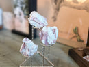 Pink Tourmaline in White Quartz Rough / Natural Pieces FB3376 🌸