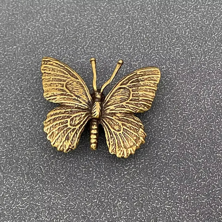 Brass Butterfly Totem / Spirit Animal Mini Figurine FB1622 🦋
