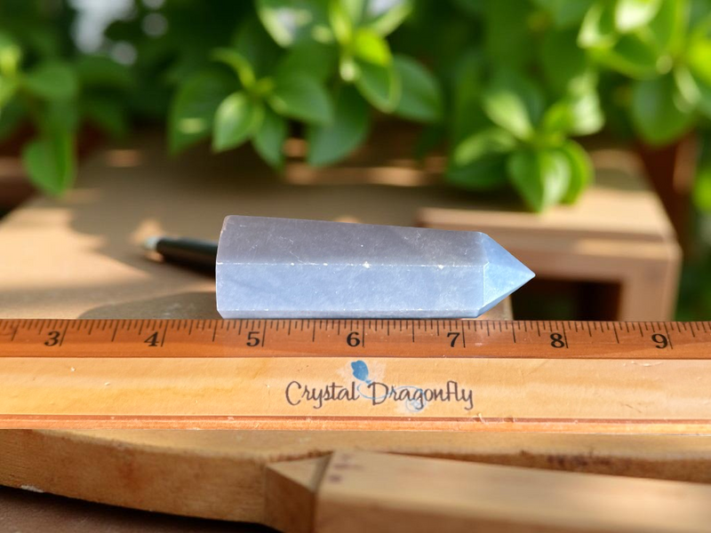 Angelite Polished Standing Point (Tower) FB3057 💦