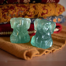 Green Fluorite Sitting Elephant FB2003 🐘