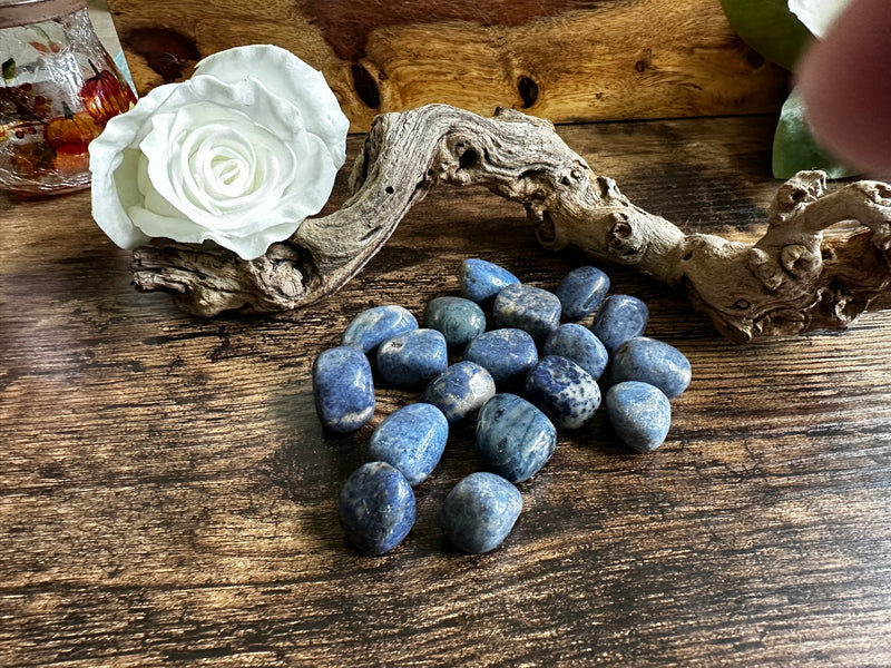 Tumbled Dumortierite - Angelic Realm, Harmony, & brings Soulmate