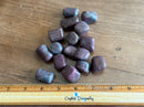Tumbled Ruby in Kyanite for manifestation, leadership and bliss 🌸