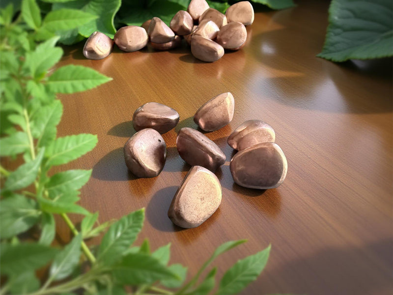 Tumbled Copper Polished Pieces, power, energy FB1003 🌟