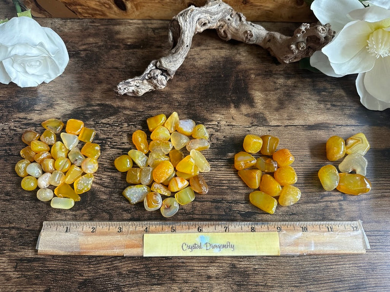 Tumbled Yellow Agate - Joy, Prosperity, & Abundance