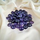 Amethyst Puffy Small Hearts, Deep Purple FB2271 💜