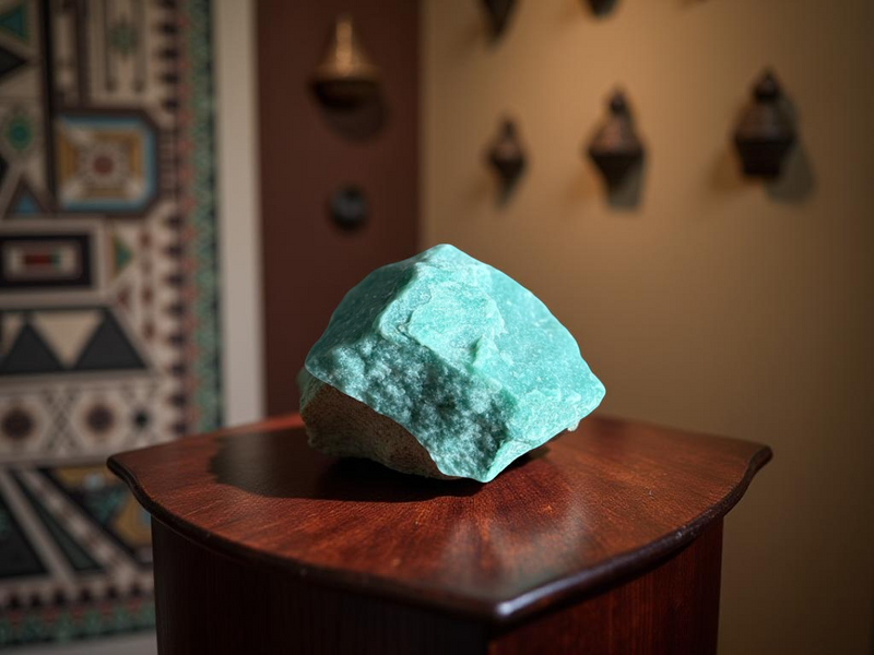 Rough Green Aventurine, Large w/ Info Card FB1303 👗