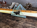 Manifesting / Wishing Art Glass Pyramids FB1114