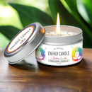 7 Chakra Energy Candle in Tin FB3288 💜