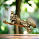 Brass Lion Mini Totem / Spirit Animal Figurine FB1775 🐅