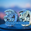 Labradorite Unicorn in Crescent Moon Carving FB1606 🌟