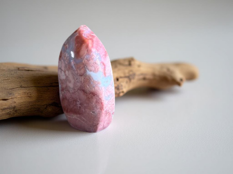 Cotton Candy Agate Tear Drop Polished Free Form FB3023 💜