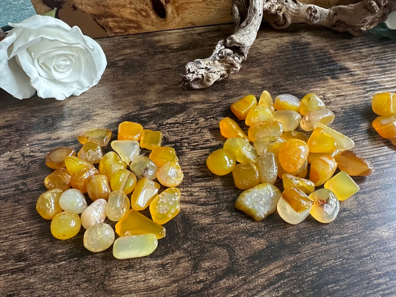 Tumbled Yellow Agate - Joy, Prosperity, & Abundance