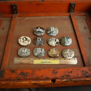 Ocean Jasper Flat Oval Hand Pebbles for joy, happiness and contentment FB1359 🧡