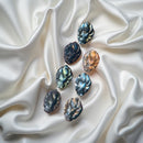 Kitsune Fox with Nine Tails Totem / Spirit Animal Carved from Labradorite FB2488 🦊