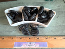 Tumbled Black Tourmaline, Smooth Tumble - Joy, Channeling, Protection, Serenity