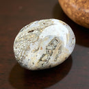 Ocean Jasper Flat Oval Hand Pebbles for joy, happiness and contentment FB1359 🧡