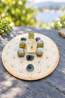 Golden / Honey Calcite Generator Point (Tower) FB1115 🌼