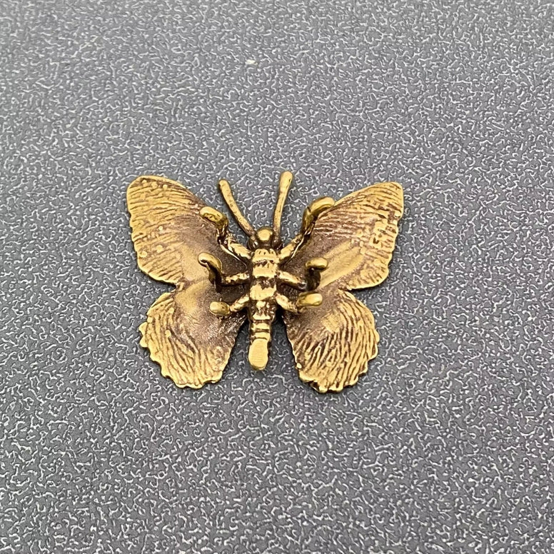 Brass Butterfly Totem / Spirit Animal Mini Figurine FB1622 🦋